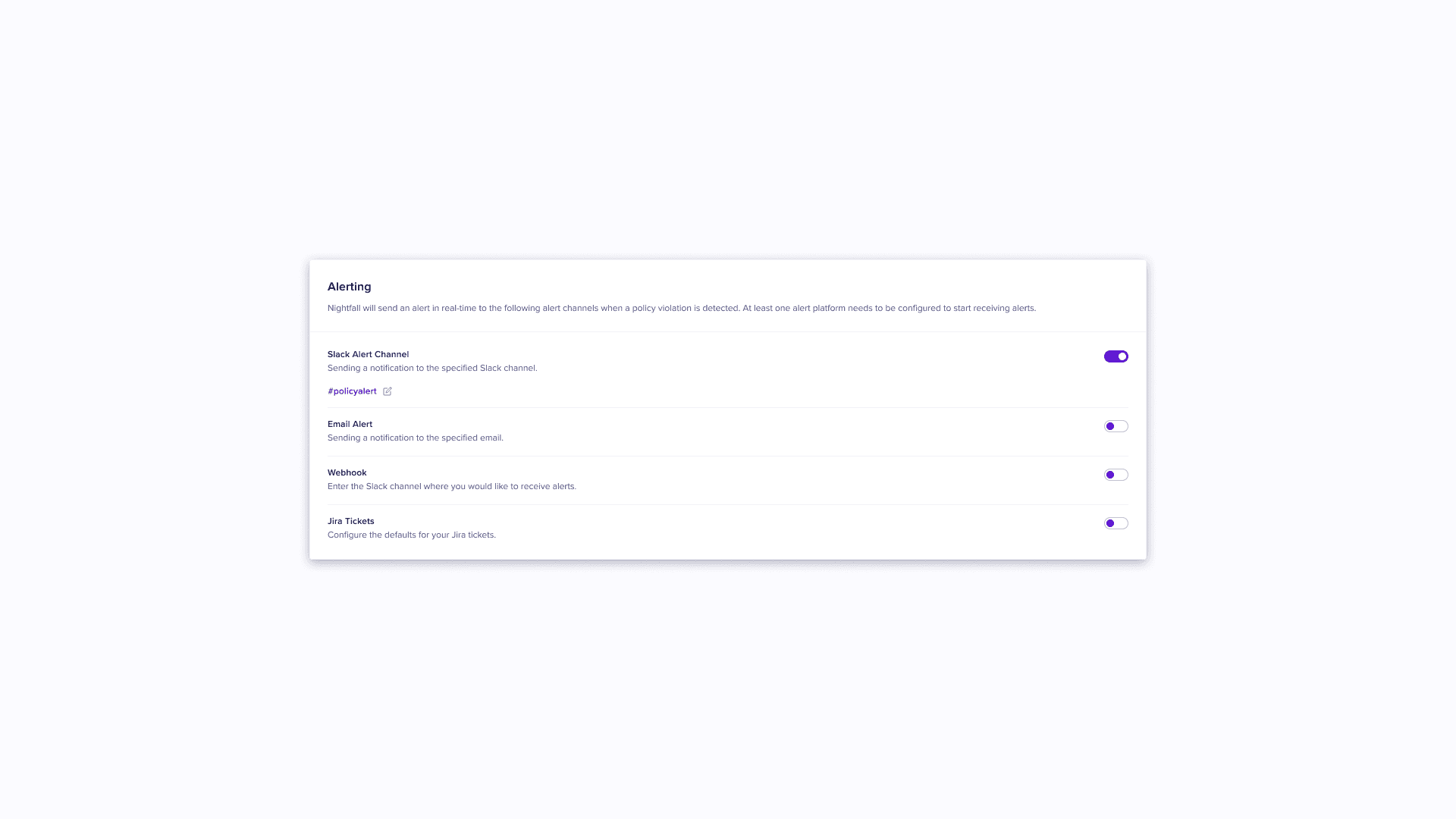 Alerts you can read at a glance — after